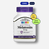 21ST CENTURY Melatonin 10mg - Quick Dissolve