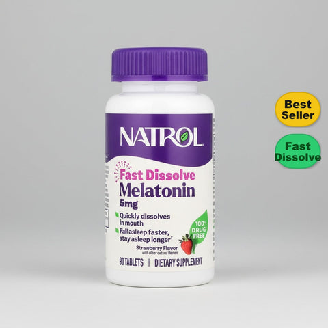 NATROL Melatonin Fast Dissolve 5mg