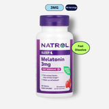 NATROL Melatonin Fast Dissolve 3mg