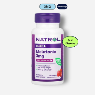 NATROL Melatonin Fast Dissolve 3mg